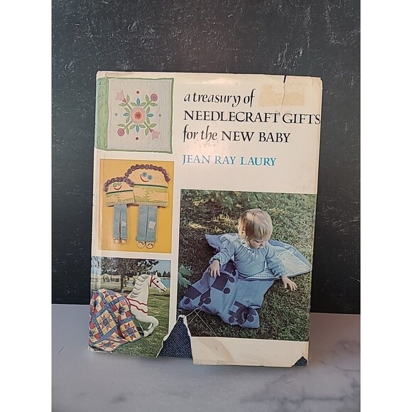 A Treasury Of Needlecraft Gifts For The New Baby By Jean Ray Laury - Picture 1 of 10